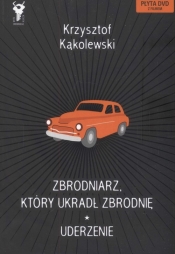 Zbrodniarz który ukradł zbrodnię uderzenie + DVD - Krzysztof Kąkolewski