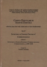  Inventory of Ioannes Dantiscus\' Correspondence, part 4, vol. 1