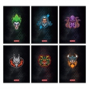 Herlitz, zeszyt A5, 80 kartek w kratkę - Game Avatars, 1 szt