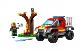 LEGO City: Wóz strażacki 4x4 - misja ratunkowa (60393)