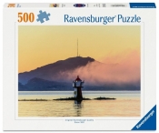 Ravensburger, Puzzle 500: Latarnia morska - Norwegia (12001658)