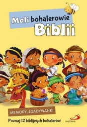 Gra memory i zgadywanki. Mali bohaterowie Biblii - Opracowanie zbiorowe