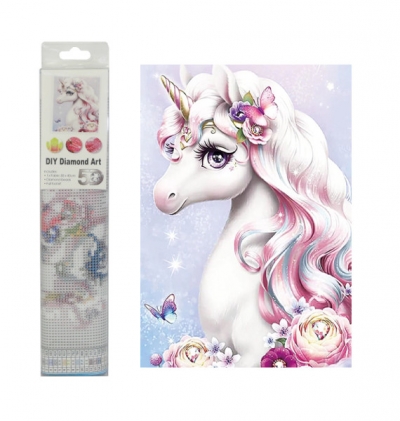 <img src='https://webimage.pl/pics/588/9/d5902496189588U935.jpg' style='height:440px' /> Mozaika diamentowa Jednorożec