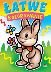 Kolorowanka. Łatwe kolorowanie - Królik (A4, 16 str.) - Opracowanie zbiorowe