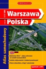 Warszawa Polska atlas samochodowy Konopska Beata, Starzewski Michał (red.)
