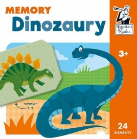 Dinozaury. Memory. Kapitan Nauka - praca zbiorowa