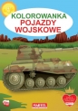 Kolorowanka. Pojazdy wojskowe - Żukowski Jarosław