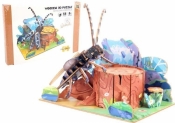 Puzzle 3D drewniane chrząszcz w lesie