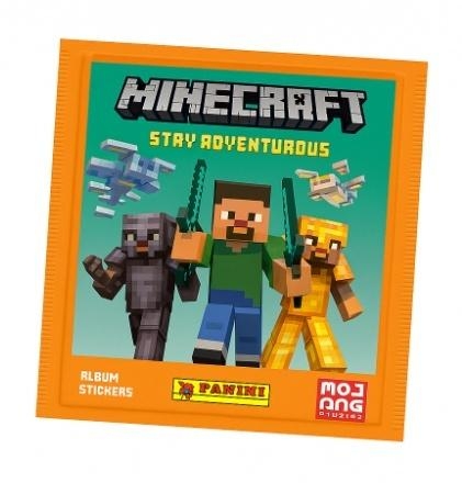 Panini Minecraft Kolekcja Naklejkowa (24szt)