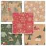  Papier do pakowana 200x70cm - Christmas Kraft, 1 szt.