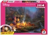 Puzzle PQ 200 Thomas Kinkade Myszka Miki & Minnie