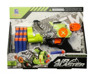 Pistolet z piankowymi pociskami
