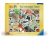  Ravensburger, Puzzle 500: Mieszkańcy ogrodów (12000658)Wiek: 12+