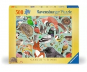 Ravensburger, Puzzle 500: Mieszkańcy ogrodów (12000658)
