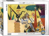 Puzzle Fine Art Collection 1000: Pole uprawne, Joan Miro (6000-0858)