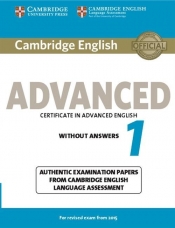 Cambridge English Advanced 1 for Revised Exam from 2015 Student's Book without Answers