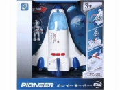 Zestaw rakieta z dźwiekiem kosmonauta