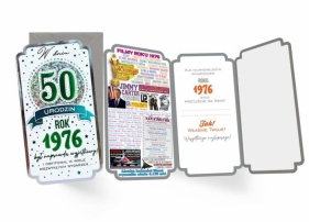 Karnet Urodziny 50