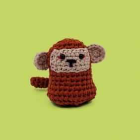 Zestaw do szydełkowania małpka Monkeyko