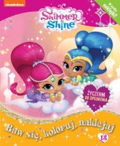 Shimmer & Shine Baw się, koloruj, naklejaj