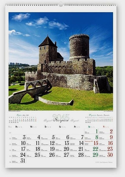Kalendarz 2015 Zamki i pałace polskie