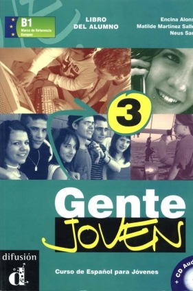 Gente Joven 3 Podręcznik + CD - E.Alonso, M.Martinez, N.Sans
