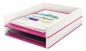 Szuflada na dokumenty Leitz Wow Dual - różowy 26,7 x 4,9 x 33,9 cm (53611023)