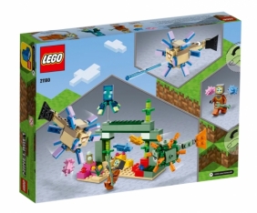 Lego Minecraft 21180, Walka ze strażnikami
