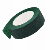 Taśma florystyczna c.zielona 12mmx20m