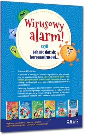 Wirusowy alarm! czyli jak nie dać się koronawirusowi... - Agnieszka Antosiewicz, Grzegorz Strzeboński