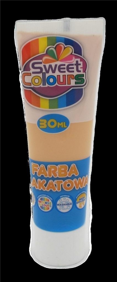 Farba plakatowa w tubie cielista 30ml