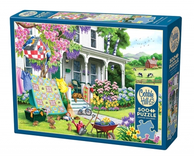 Puzzle 500 Wiosenne porządki 113146