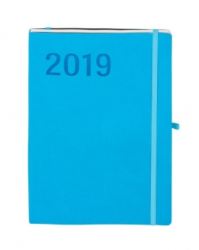 Kalendarz 2019 Impresja B5 niebieski (TDW)