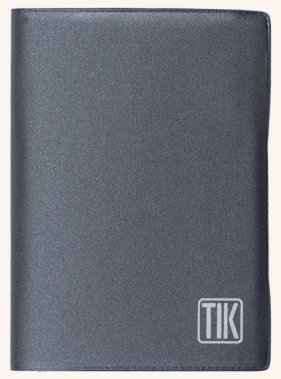 Kalendarz 2019 TIK kieszonkowy metalic srebny