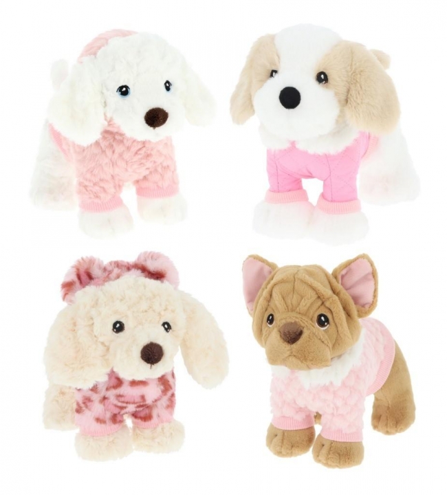 Keeleco Puppy in Outfit 18cm mix