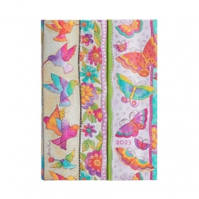 Kalendarz Paperblanks 2023 Hummingbirds & Flutterbyes Midi Dzienny