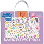 Kocham naklejać. Świnka Peppa. Wielka zabawa z Peppą - Opracowanie zbiorowe