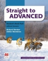 Straight to Advanced SB + online MACMILLAN Richard Storton, Zoltan Rezmuves