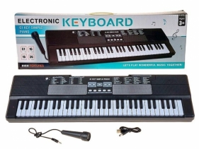 Organki 61 klawiszy z mikrofonem i kablem USB