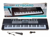 Organki 61 klawiszy z mikrofonem i kablem USB