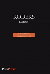 Kodeks Karny z notatnikiem i orzecznictwem