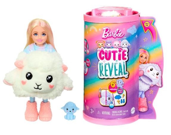 Lalka BARBIE Cutie Reveal, Owieczka (HKR17/HKR18)