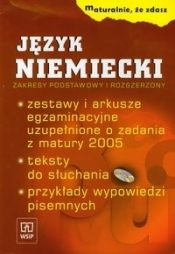 Maturalnie, że zdasz. Język niemiecki zakresy podstawowy i rozszerzony + CD - Łuniewska Krystyna, Wąsik Zofia 