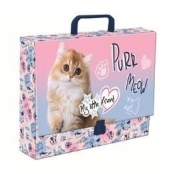 Teczka z rączką A4 XL My Little Friend Cat Pastel, 1 szt