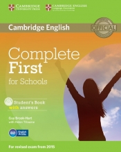Complete First for Schools Student's Book with answers + CD - Brook-Hart Guy, Tiliouine Helen
