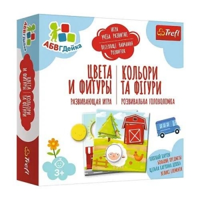 ABC Malucha - Kolory i kształty UA TREFL (wersja ukraińska)