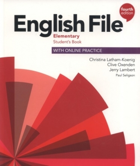 English File Elementary Student's Book with Online Practice - Latham-Koenig Christina, Oxenden Clive, Lambert Jerry