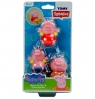 Tomy Toomies: Świnka Peppa - figurki do wody 3-pack (E73105)