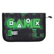 Piórnik dwuklapkowy bez wyposażenia - Green Game