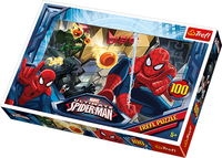 Puzzle Spiderman ucieczka, 100 elementów (16259)